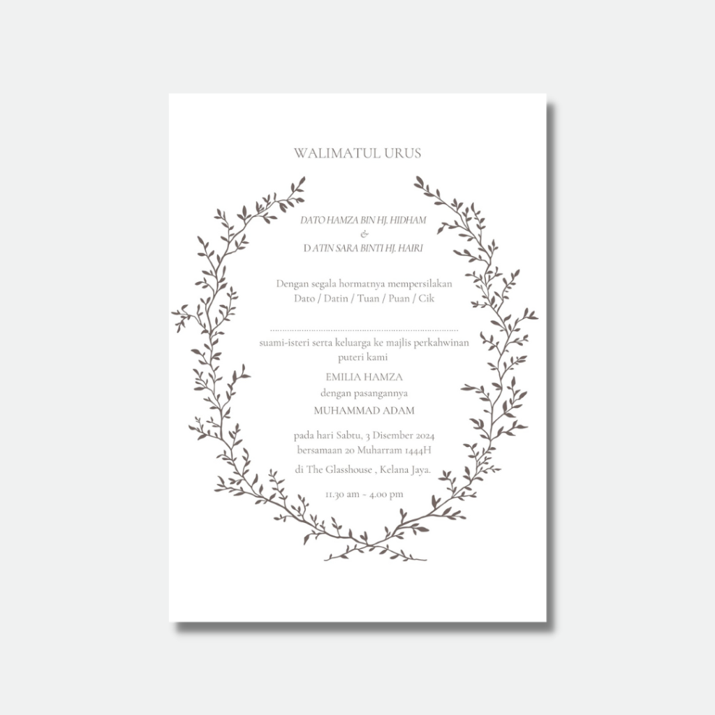 CLASSIC INVITATIONS 7