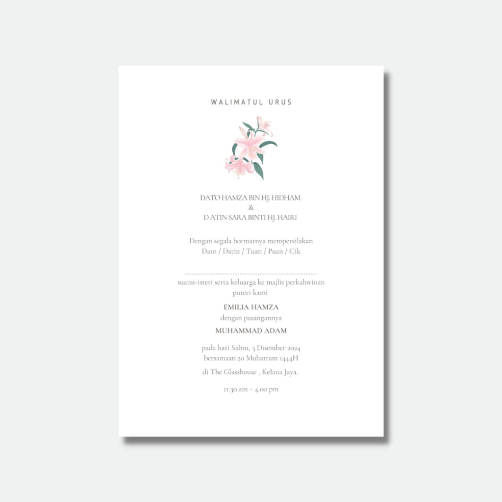 CLASSIC INVITATIONS 21